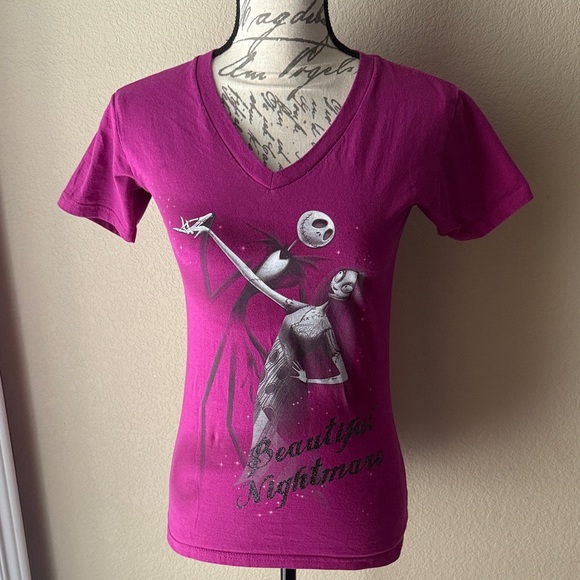 Jack and Sally Beautiful Nightmare Tee - Picture 1 of 4